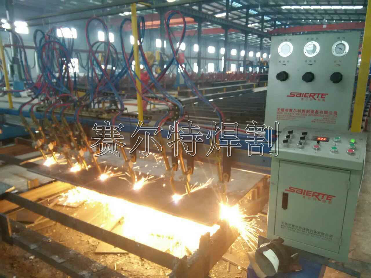 多頭直條火焰切割機